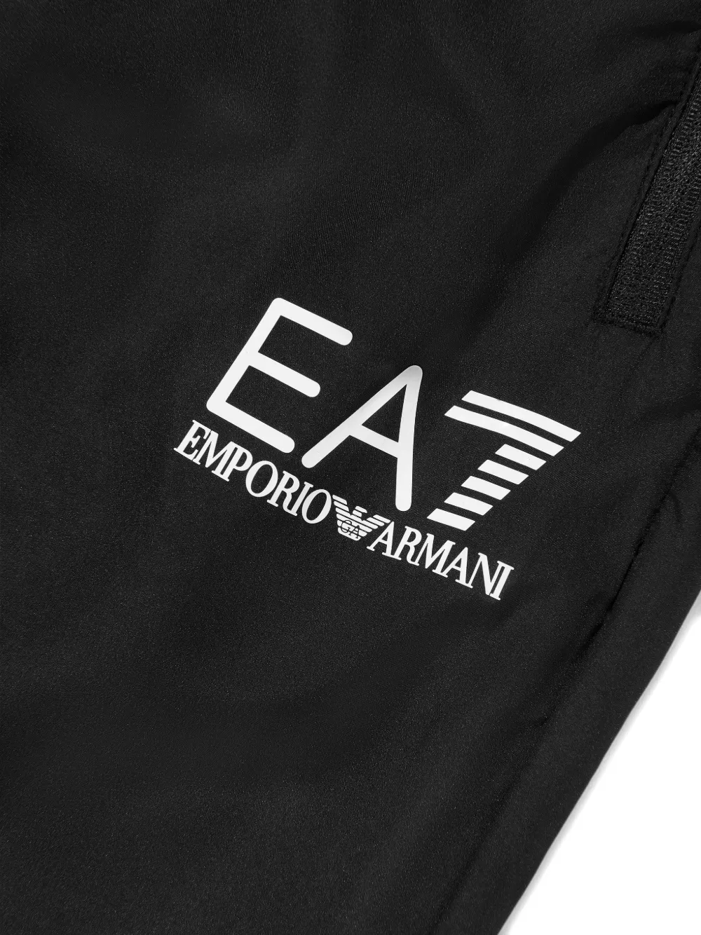 Emporio Armani Kids Trainingsbroek met logo Zwart