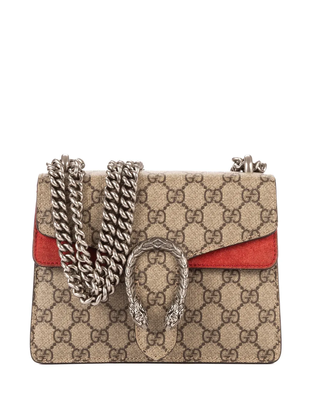 Gucci Pre-Owned mini Dionysus monogram chain-strap shoulder bag - Toni neutri