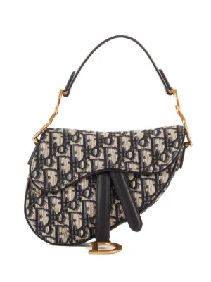 Christian Dior Pre-Owned 2018 オブリーク サドル バッグ ミニ
