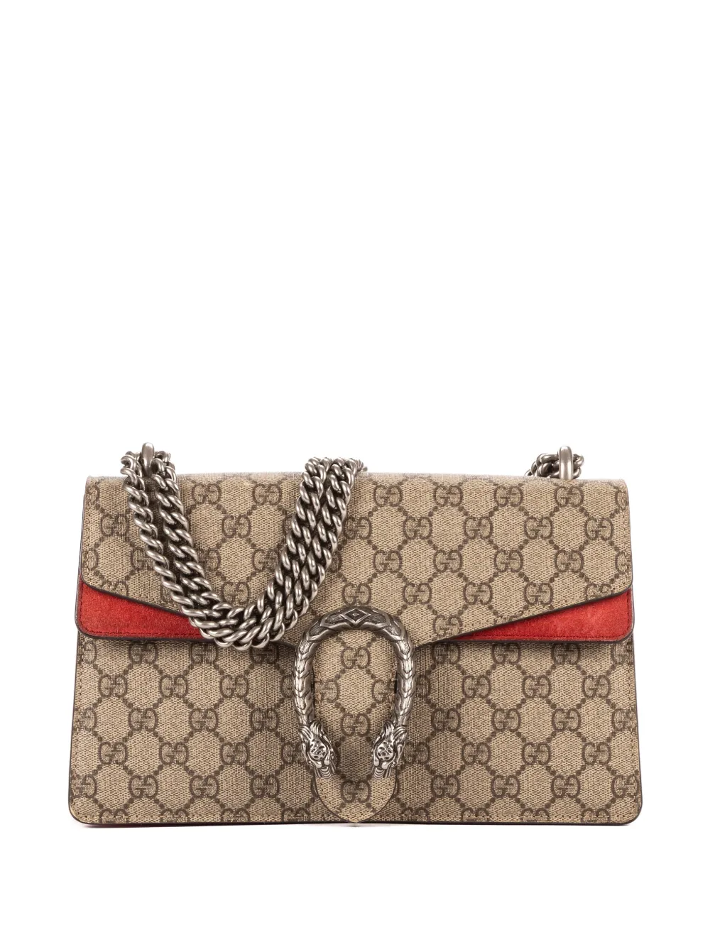 Gucci Pre-Owned small Dionysus monogram shoulder bag - Toni neutri