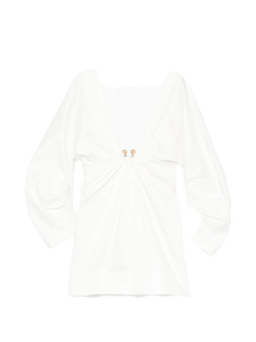 Cult Gaia Questra hardware-detail mini dress - Bianco