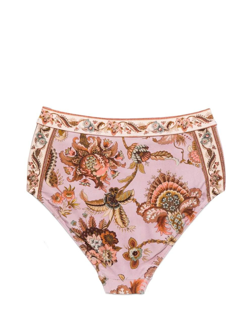 ZIMMERMANN Aster high-waist slip Roze
