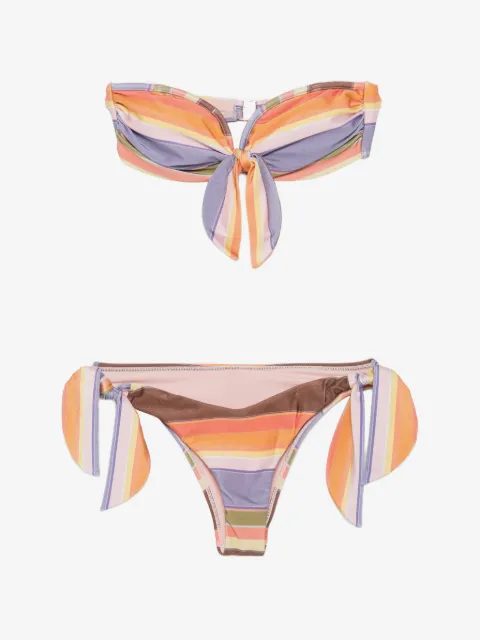 ZIMMERMANN Solstice scarf-tie bikini