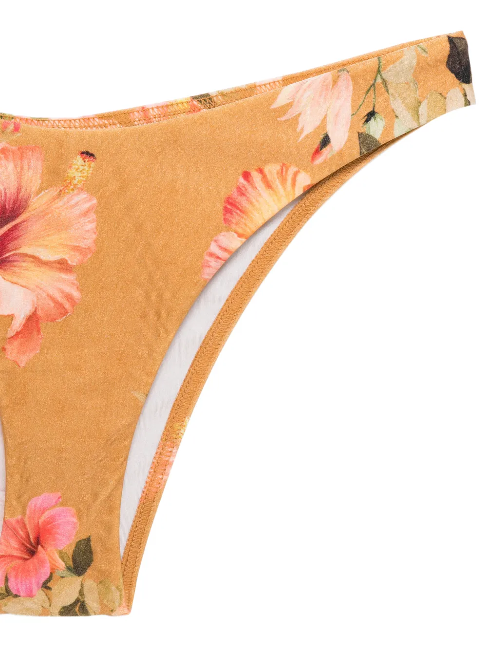 ZIMMERMANN Mahon bikini met bamboe afwerking Beige