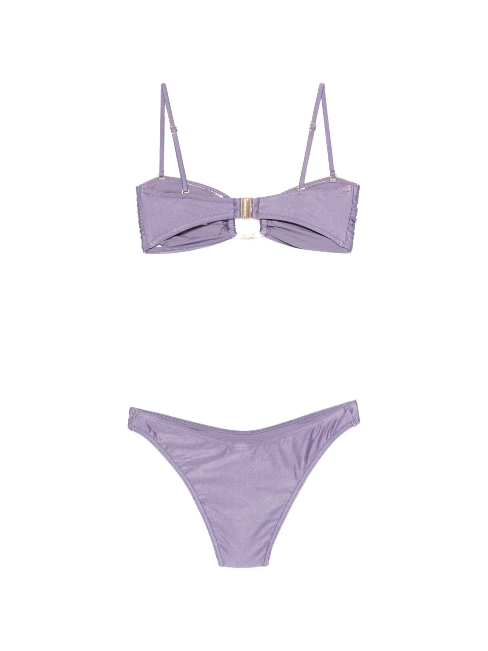 ZIMMERMANN Indra bikini met bamboe afwerking Paars