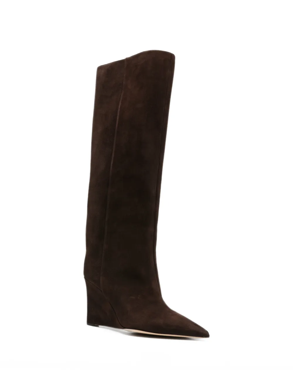 Jimmy Choo Blake wedge-heel boots Bruin