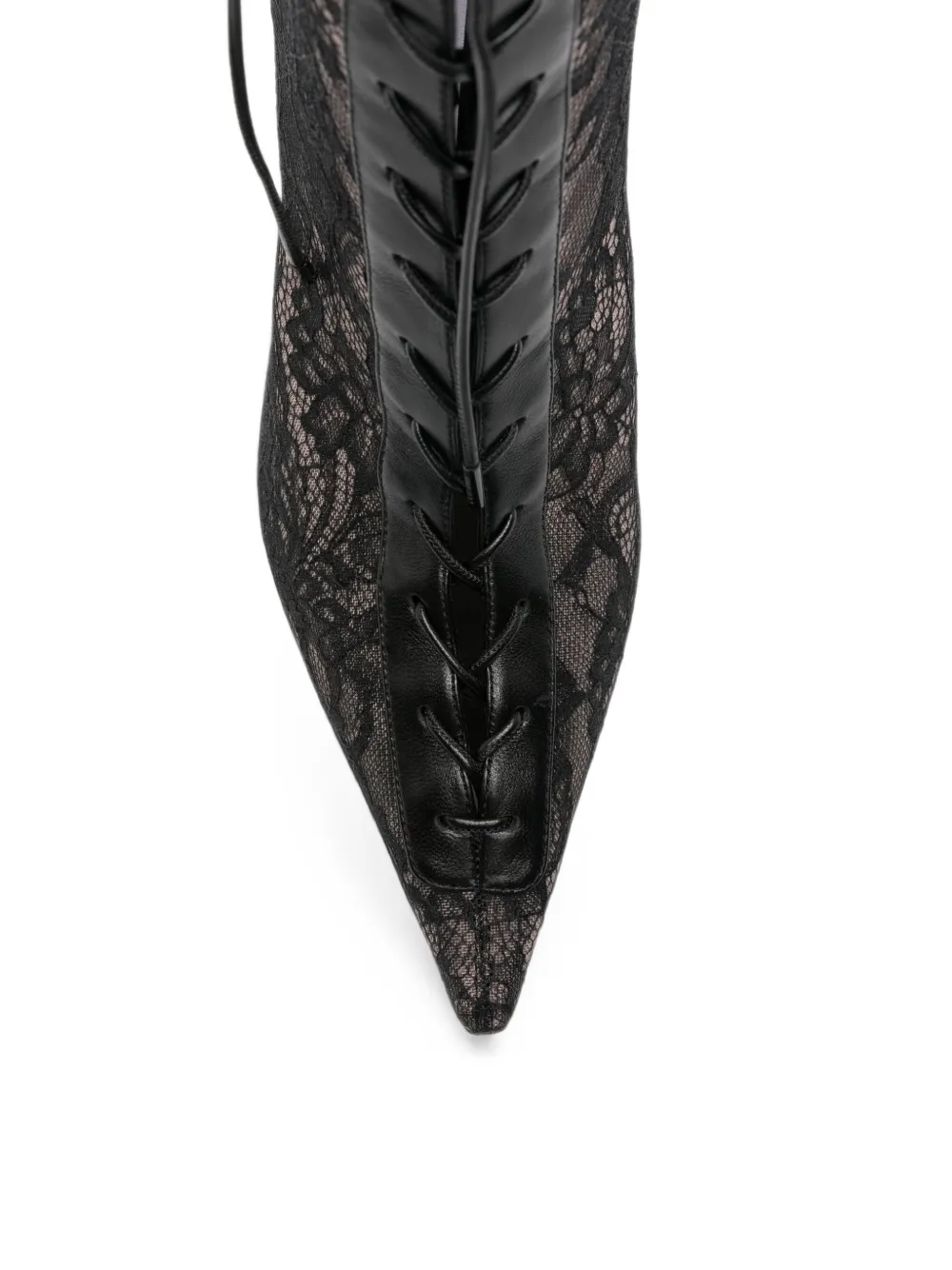 Jimmy Choo Scarlett lace-up heeled boots Zwart