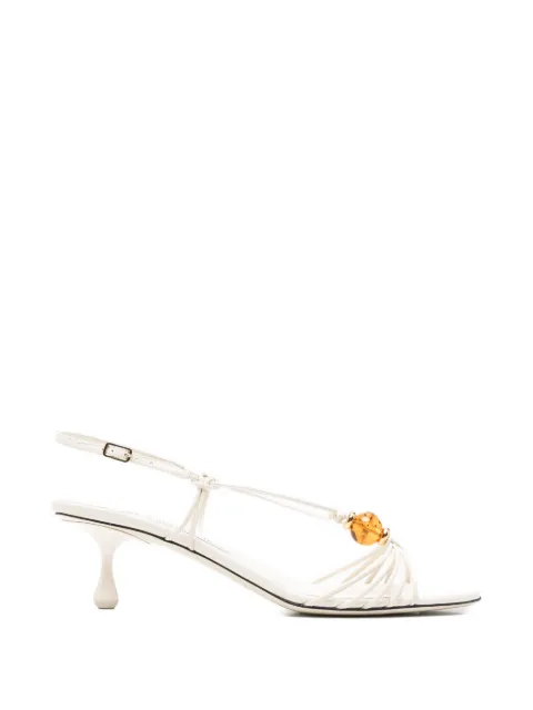 Jimmy Choo Sandália Lova com aplicação de contas