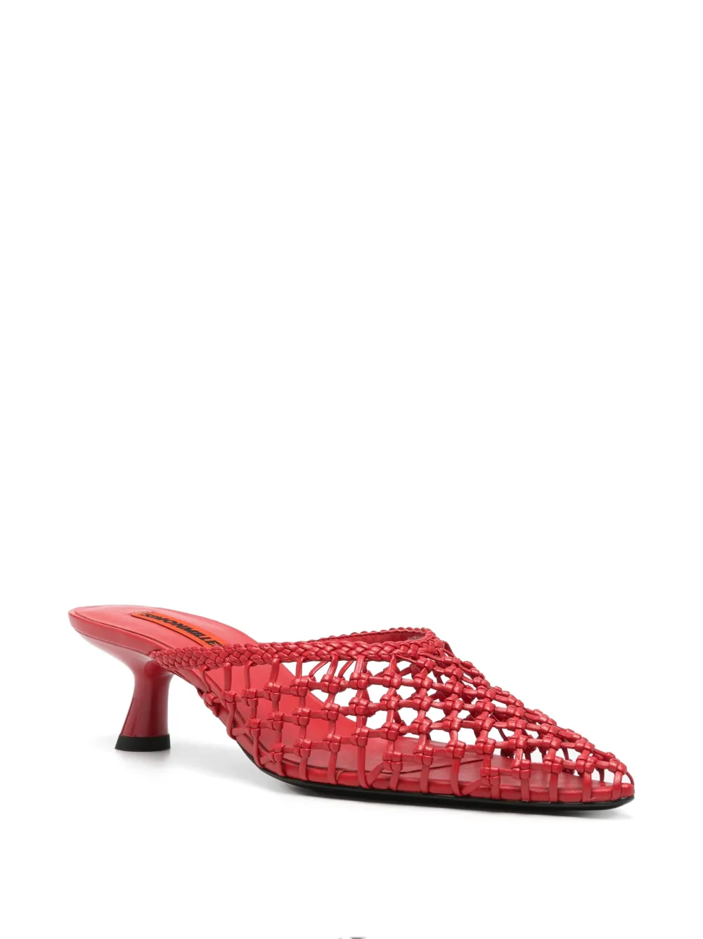 Simon Miller Gala heeled mules Rood