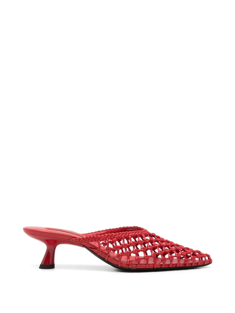 Simon Miller Gala heeled mules Rood