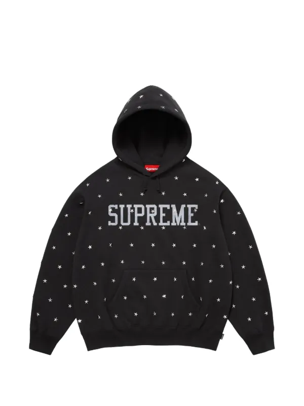 極美品　Supreme Studded Hooded Sweatshirt Overdyed Studded Hooded Sweatshirt - Shop - Supreme