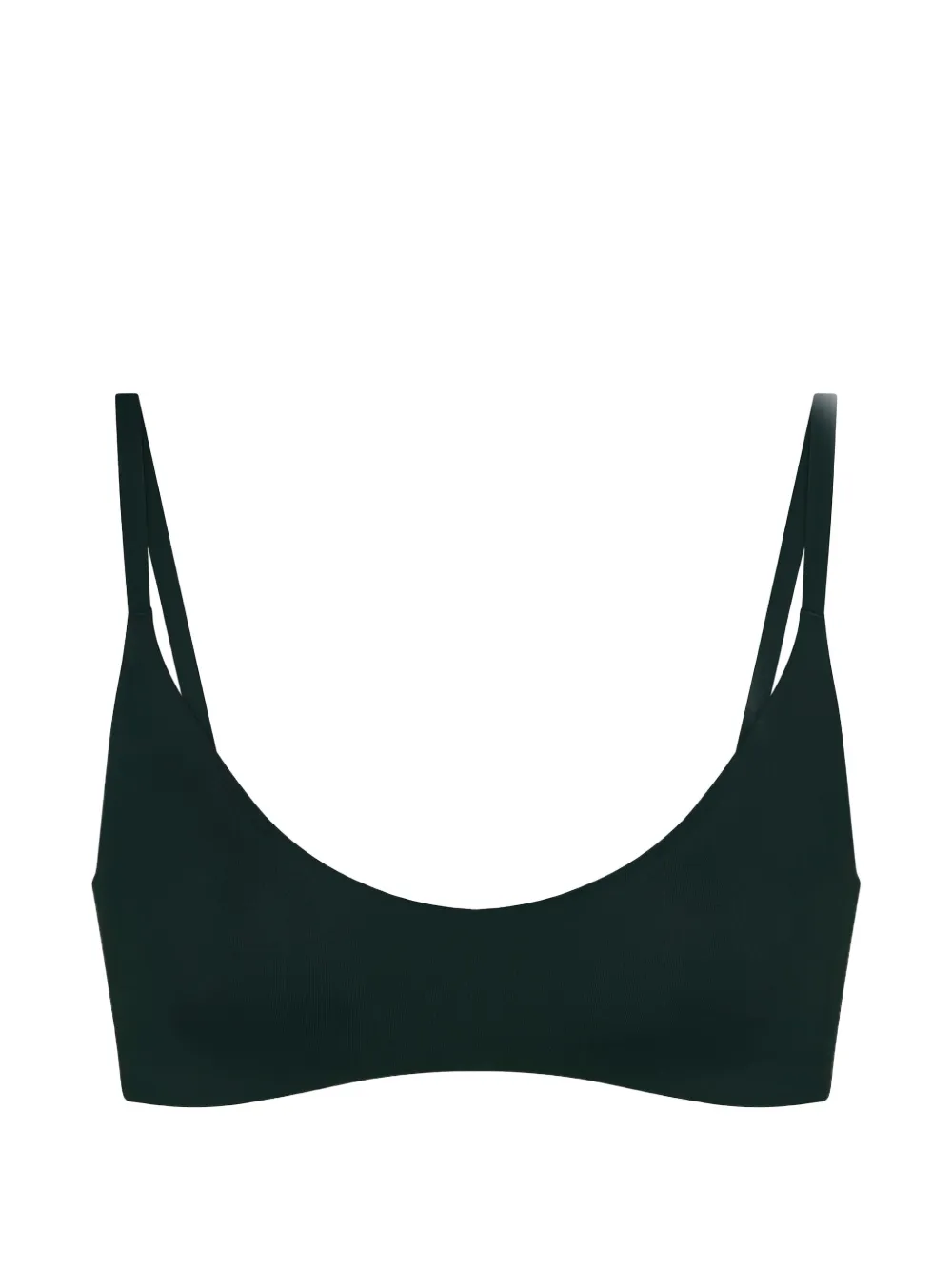 Skims x Nike logo-embossed sports bra - Grün