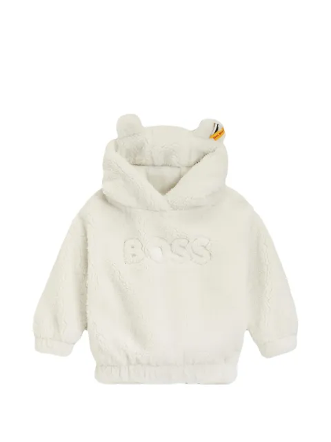BOSS Kidswear hoodie con motivo Teddy Bear en colaboración con Steiff