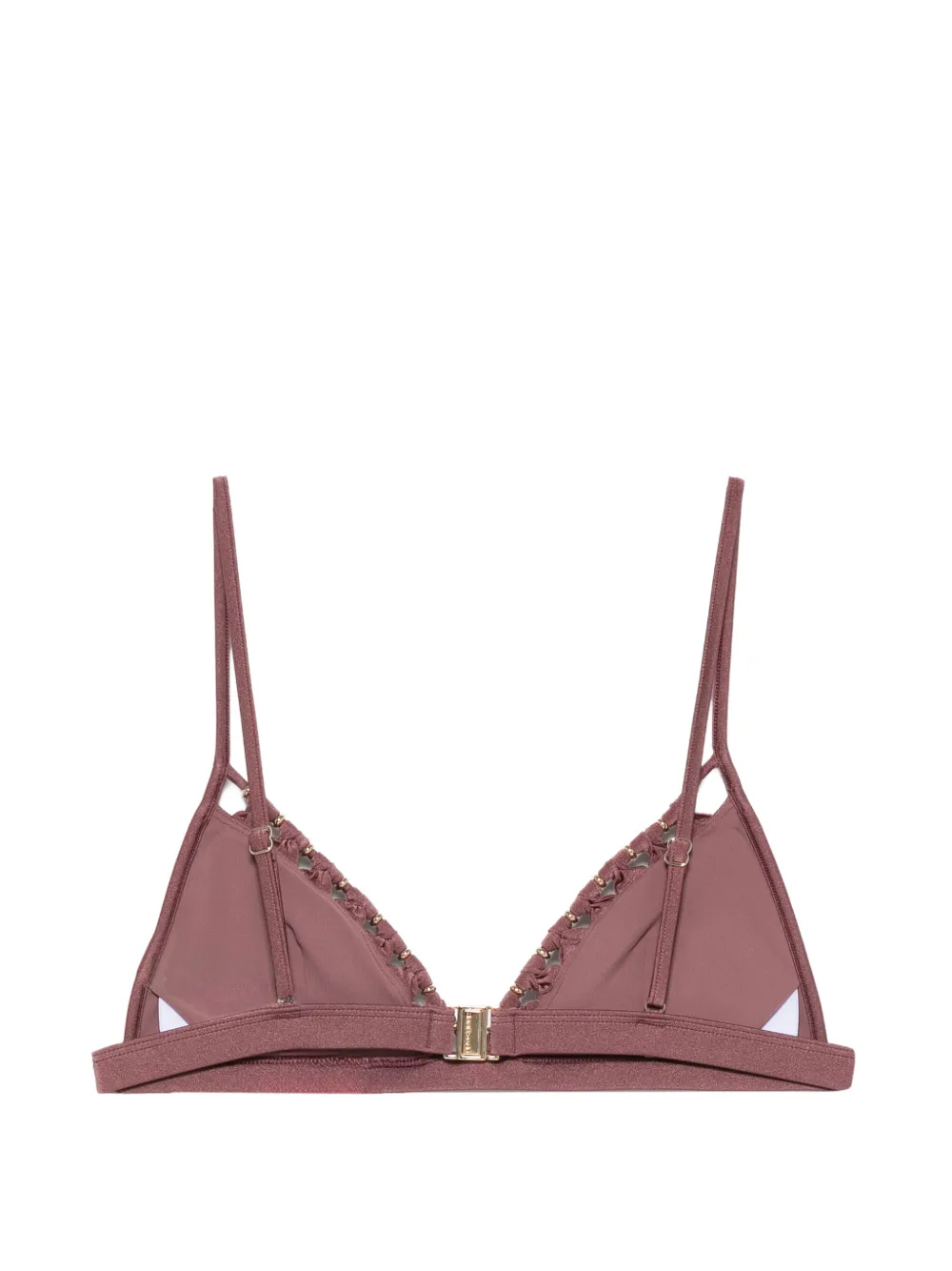 ZIMMERMANN Aster bikinitop met kralen Roze