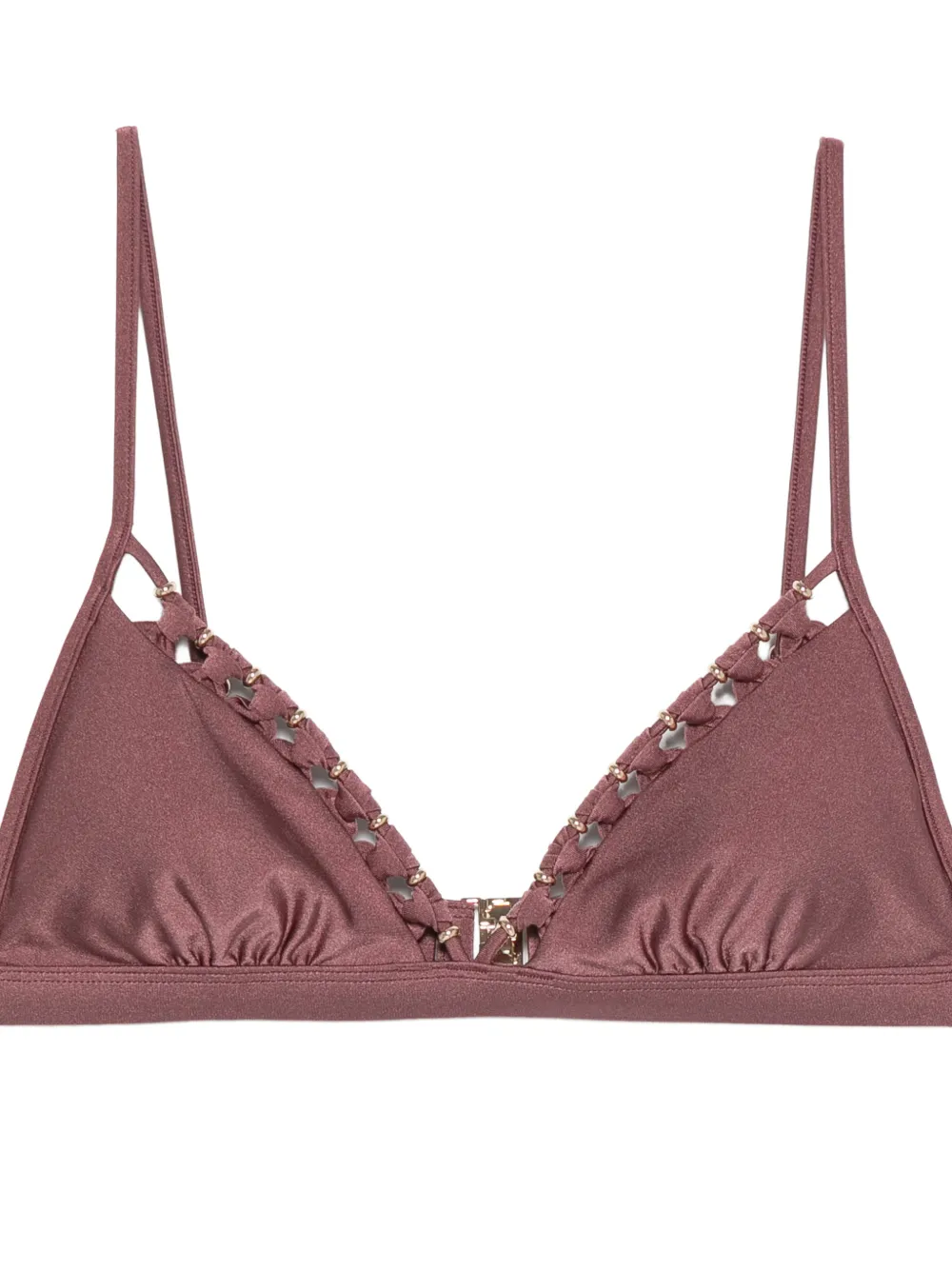 ZIMMERMANN Aster bikinitop met kralen Roze