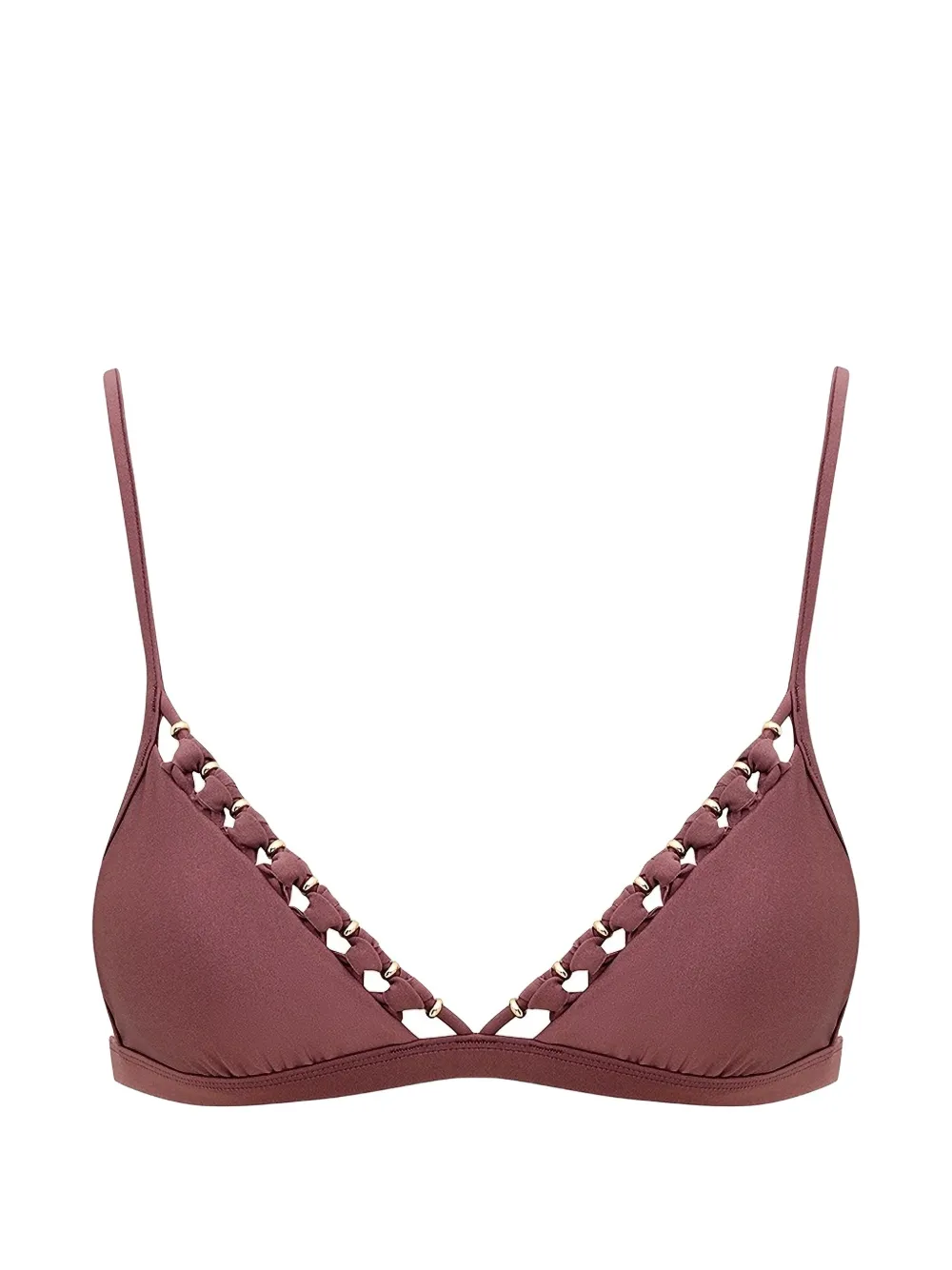 ZIMMERMANN Aster bikinitop met kralen Roze