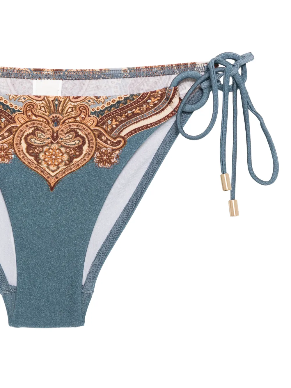 ZIMMERMANN Mahon Ring bikini Blauw
