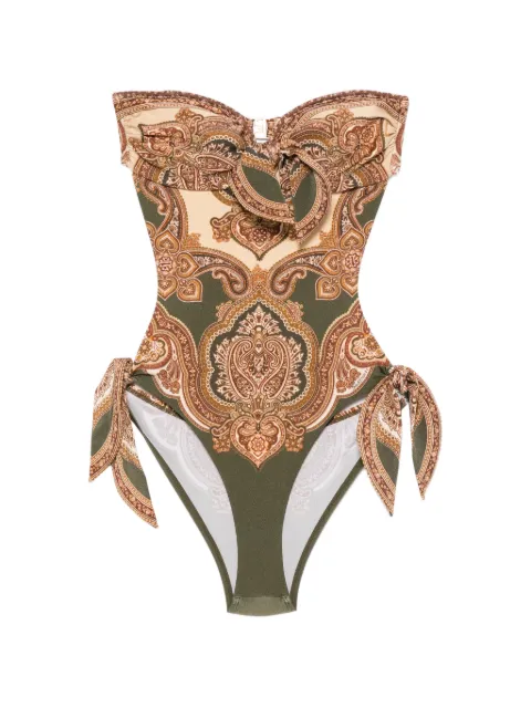 ZIMMERMANN Mahon Scarf paisley-print swimsuit
