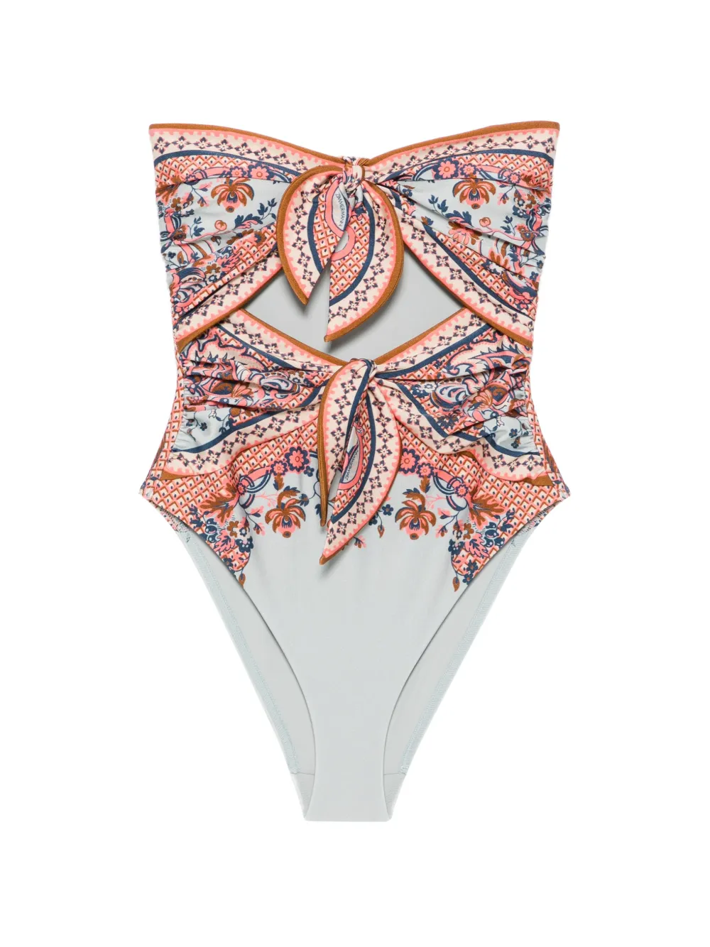 ZIMMERMANN Aster swimsuit - Blu