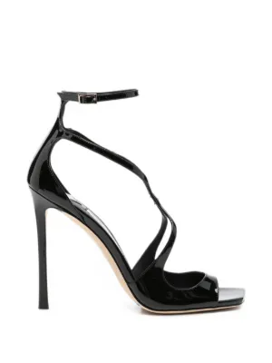 Jimmy Choo ストラップ サンダル | ブラック | FARFETCH JP