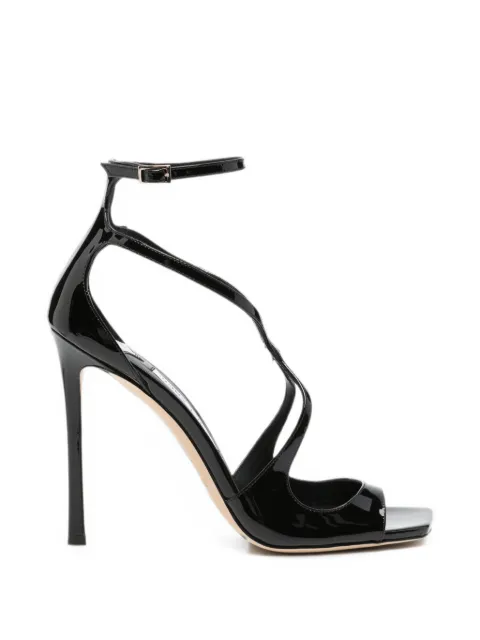 Jimmy Choo Azia patent-leather heeled sandals