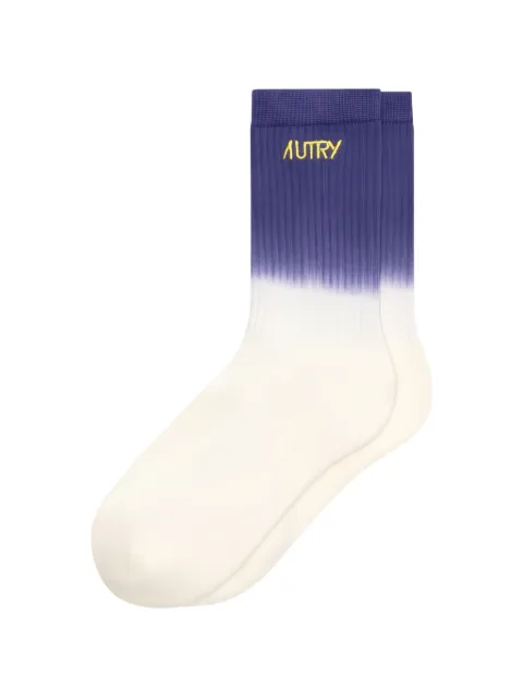 Autry tie-dye ribbed socks