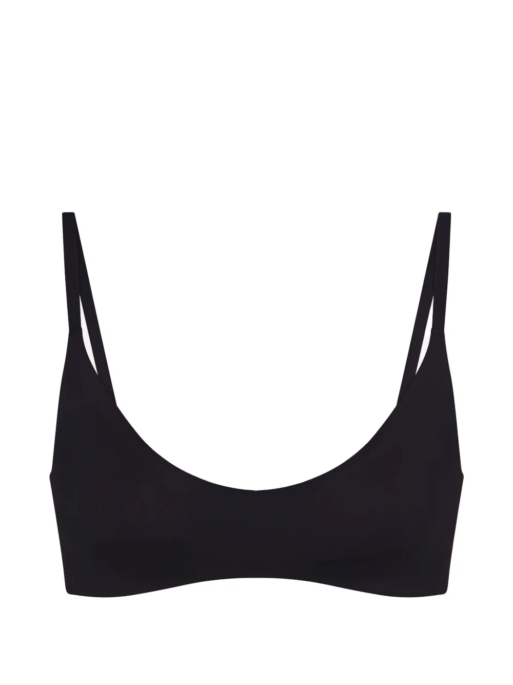 Skims matte scoop bra - Schwarz