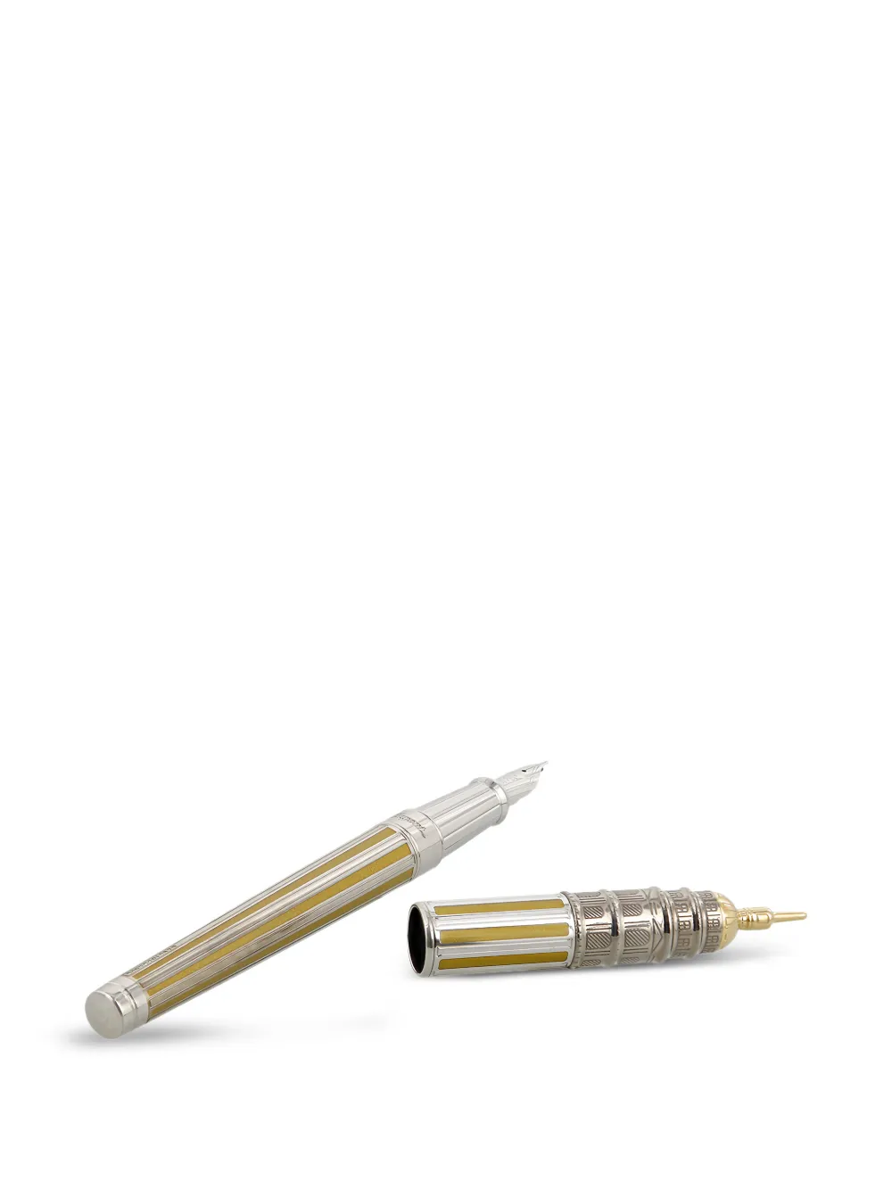  S.t. Dupont Loves Paris Writing Kit - Silver 