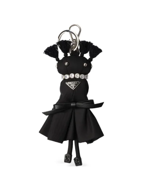Prada tassel keyring