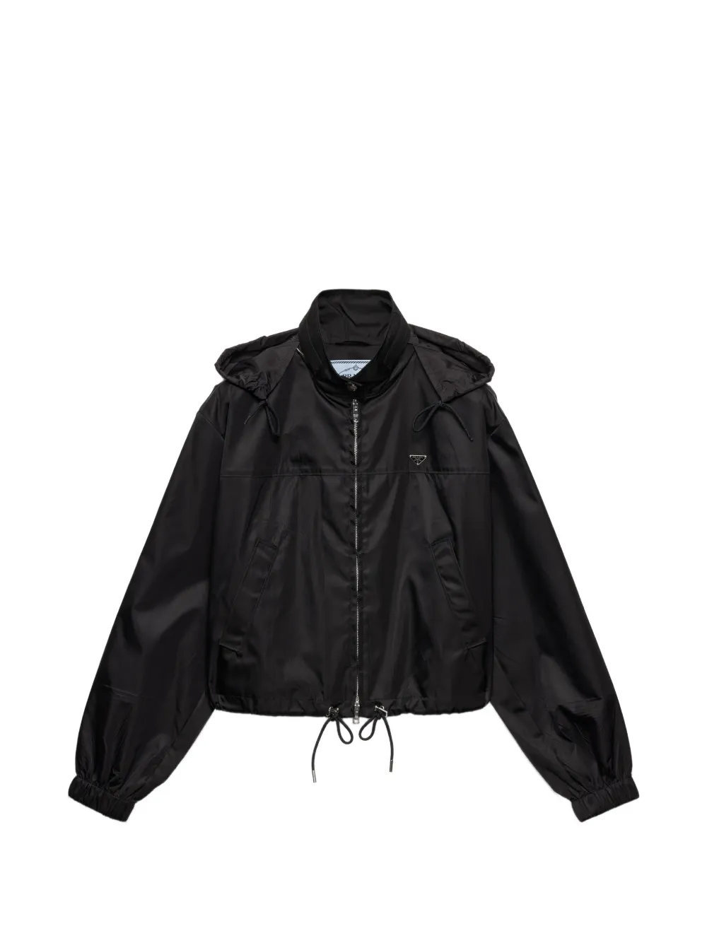 Prada Bomber con zip - Nero