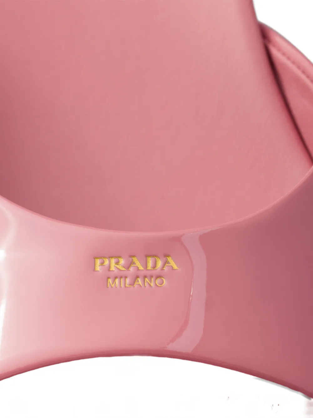 Prada Leren muiltjes Roze