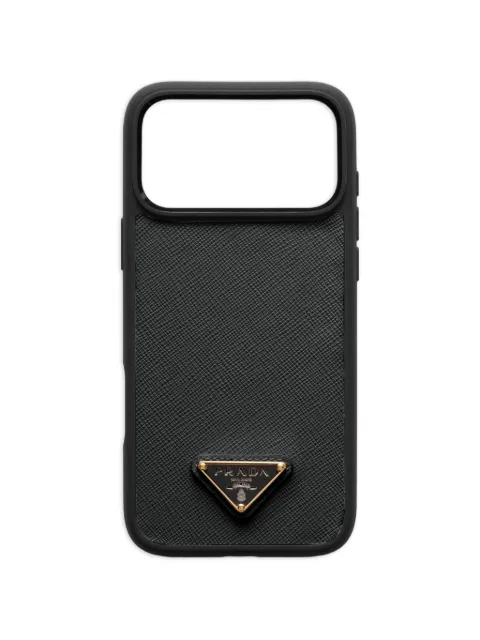Prada  leather iPhone 17 Pro case