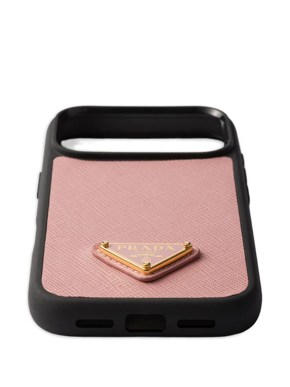  Prada Leather Iphone 17 Pro Max Case - Pink 