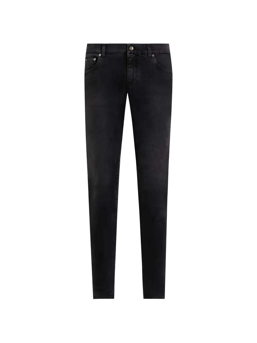 Dolce & Gabbana logo-plaque jeans - Nero