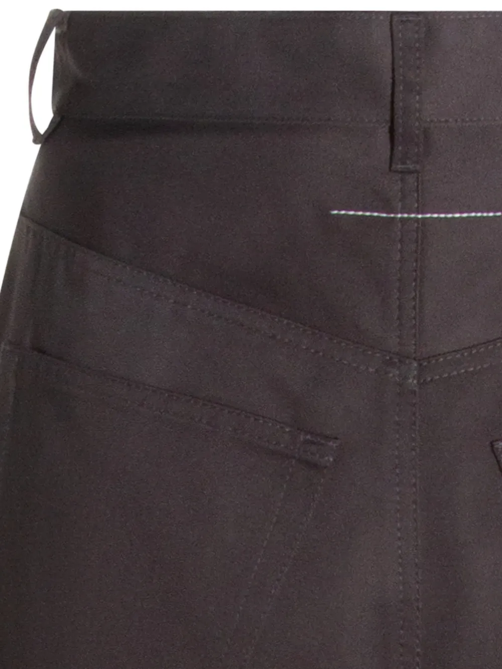 MM6 Maison Margiela Chino met wijde pijpen Bruin