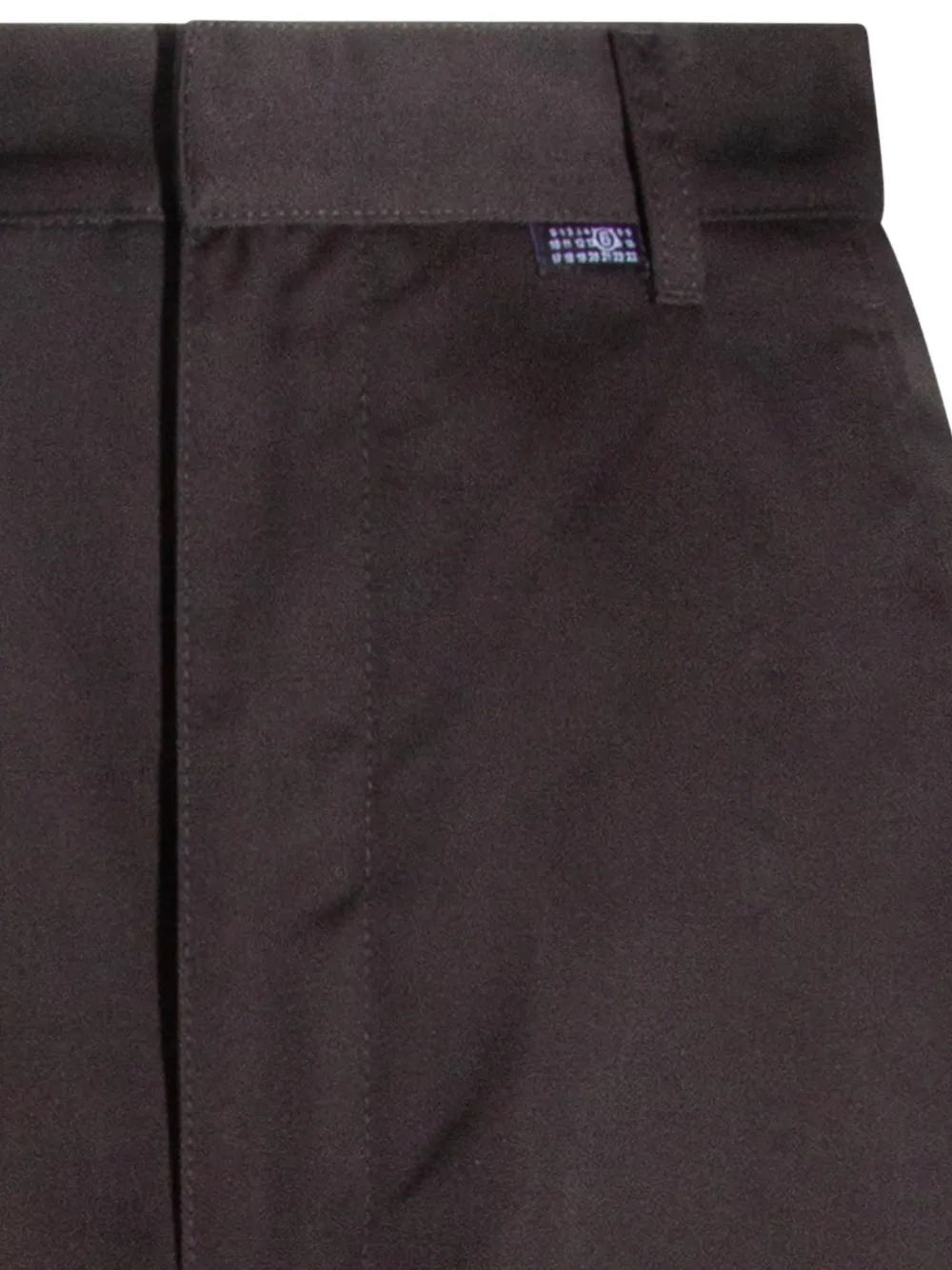 MM6 Maison Margiela Chino met wijde pijpen Bruin