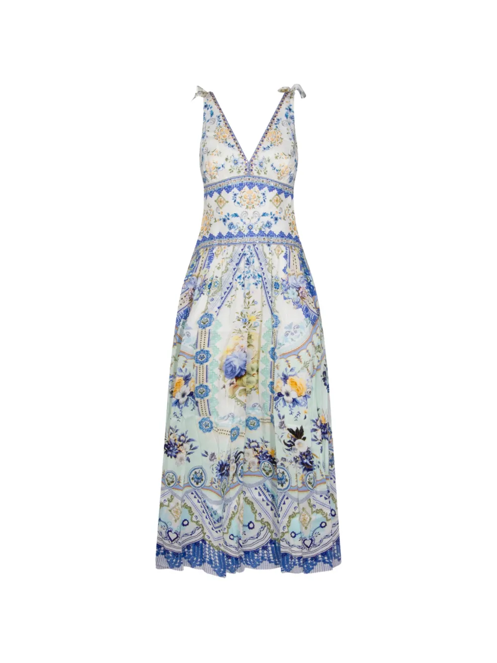 Camilla My Homespun Heart dress - Bianco