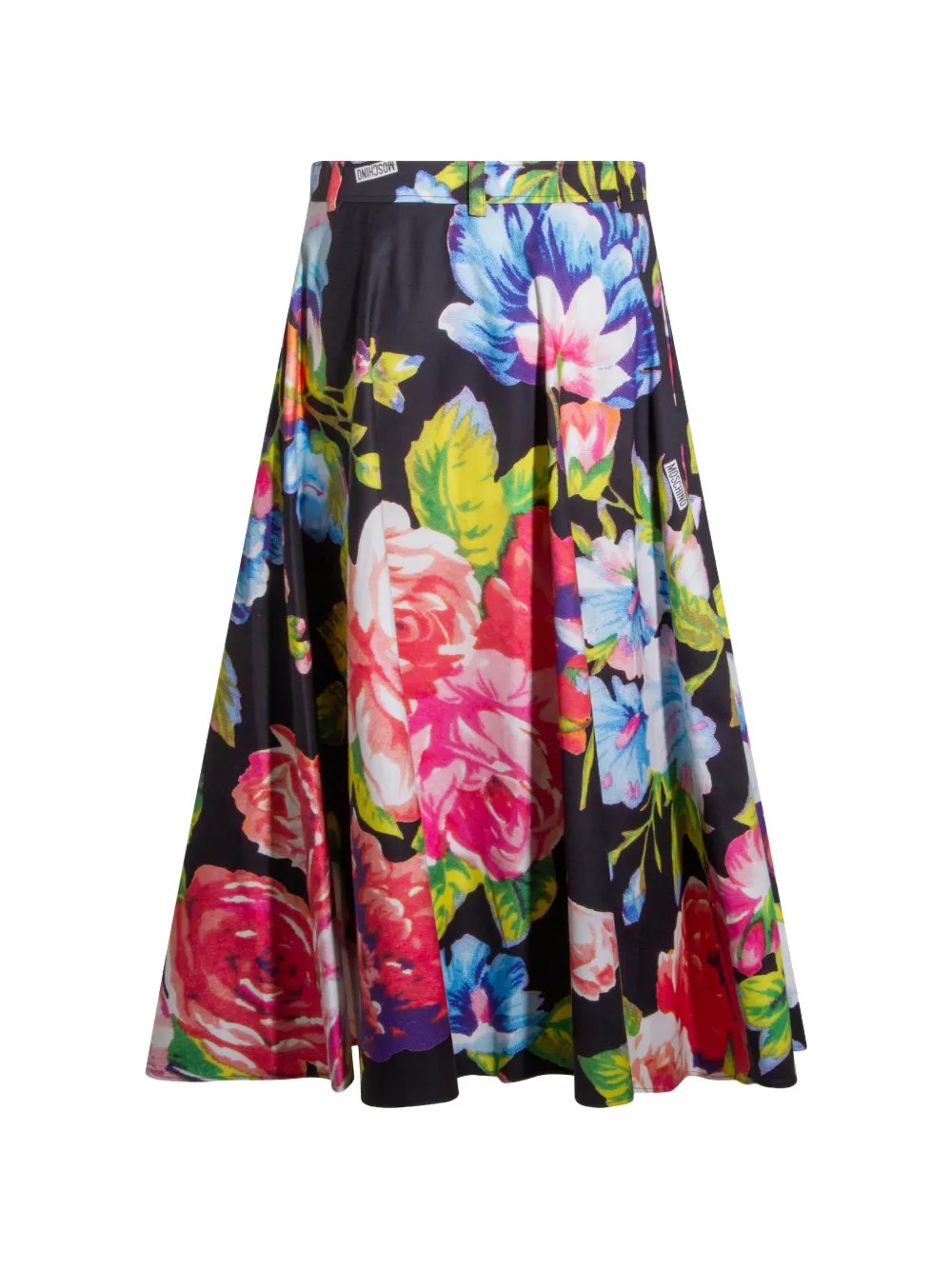 Moschino Rok met bloemenprint Zwart