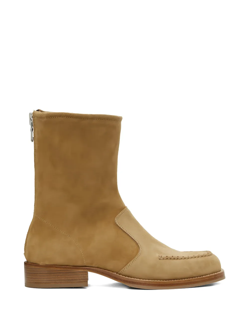 RHUDE suede boots Beige