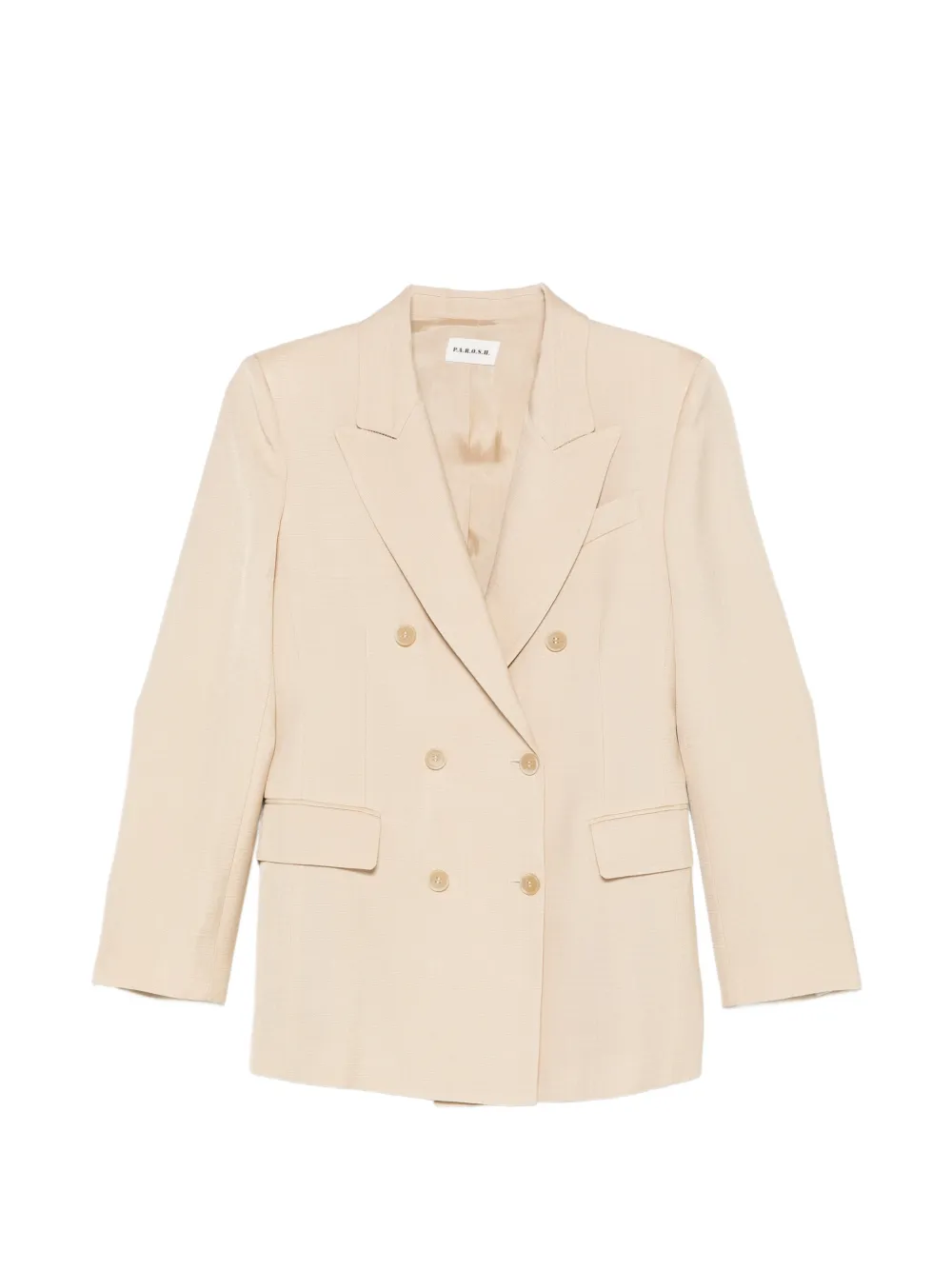 P.A.R.O.S.H. double-breasted blazer - Toni neutri