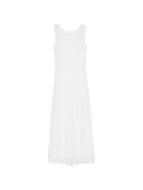 P.A.R.O.S.H. Noodles lace trim dress