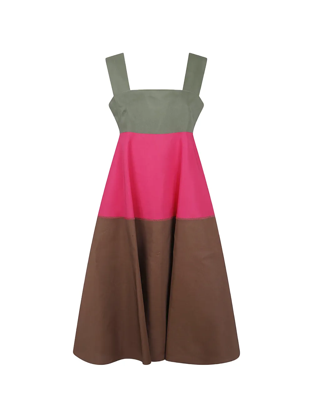 Marni colourblock dress - Rosa