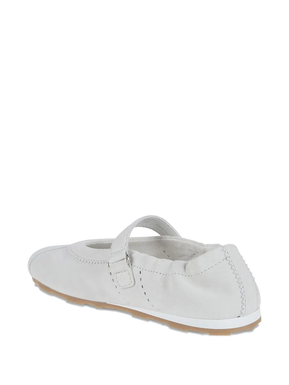 Miu Ballerina's met bandje Beige