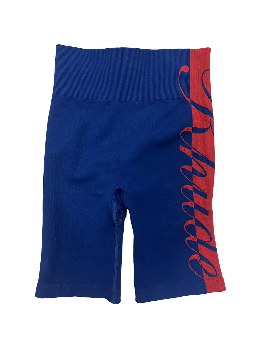 RHUDE biker short - Blau