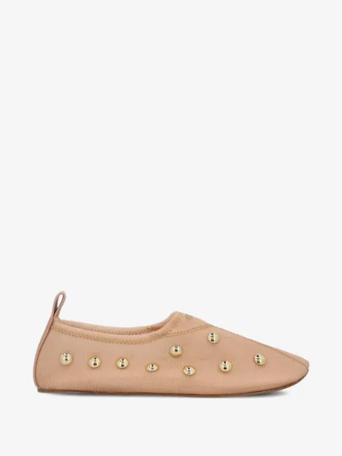 Chloé ballerines Rita à détails de clous