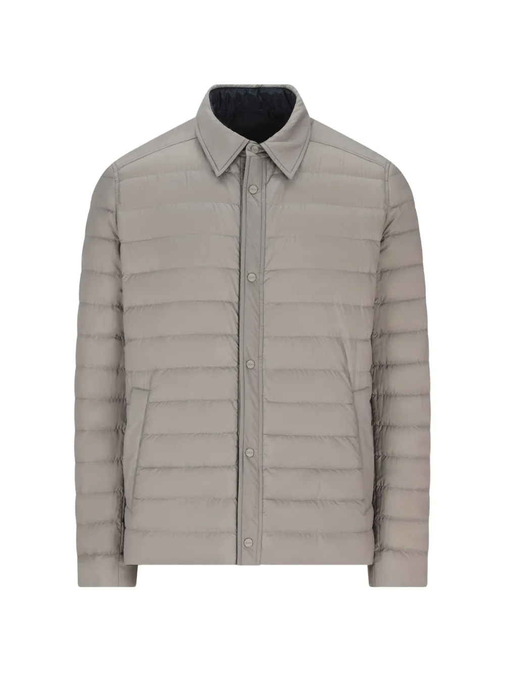 Herno Jas met knopen Blauw