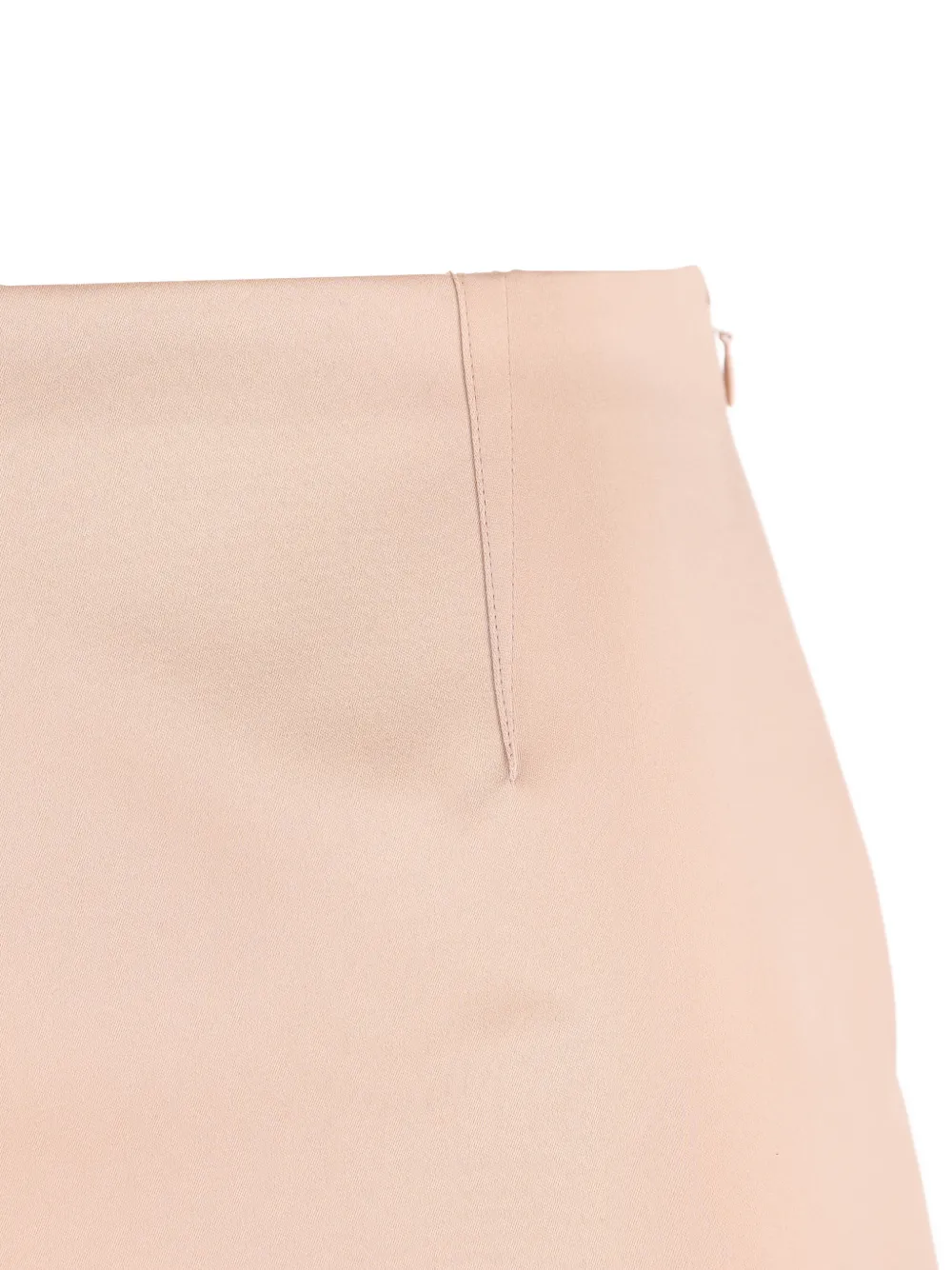 Chloé Mini-rok met verticale stiksels Beige
