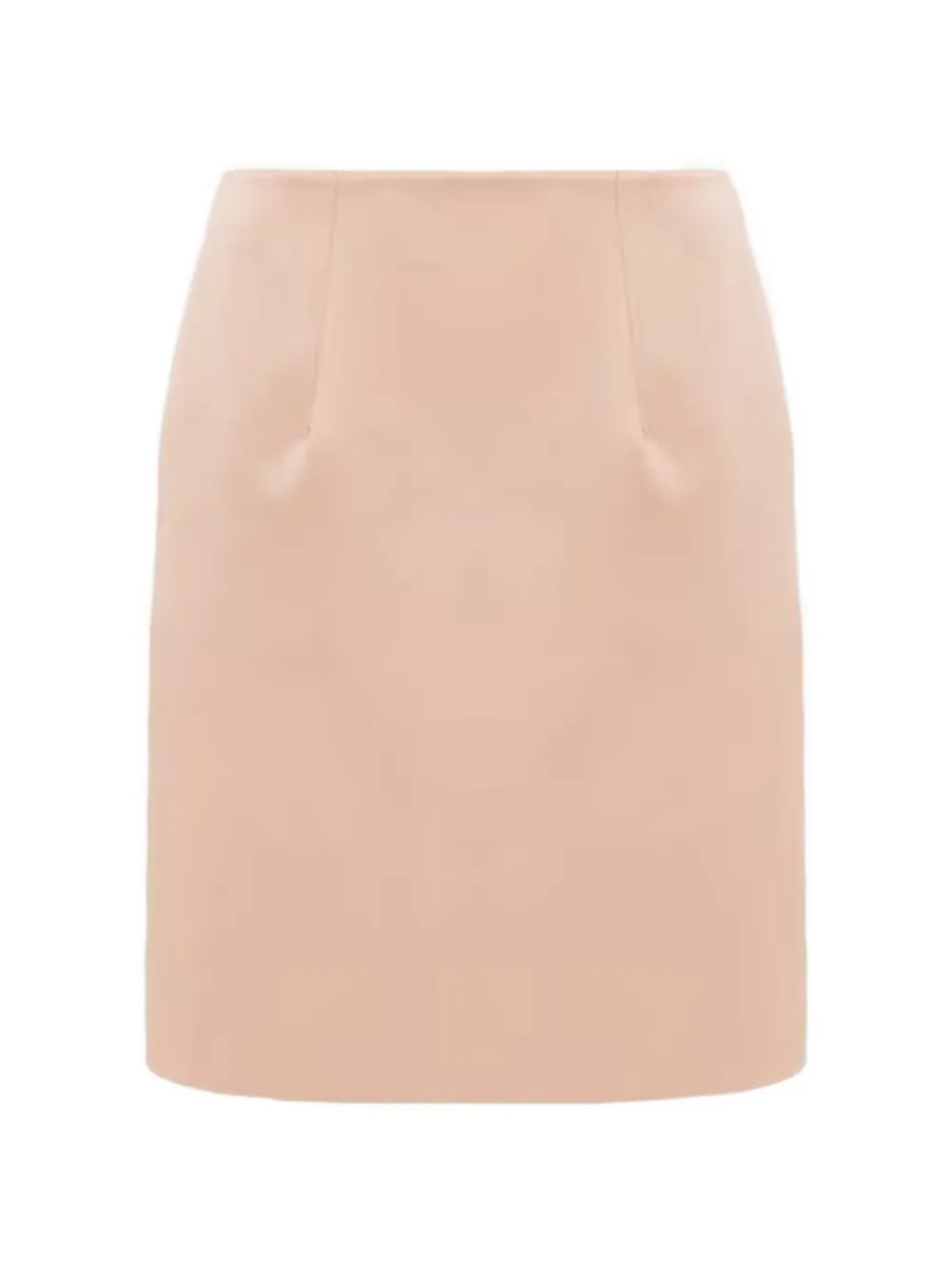 Chloé vertical stitching skirt - Nude