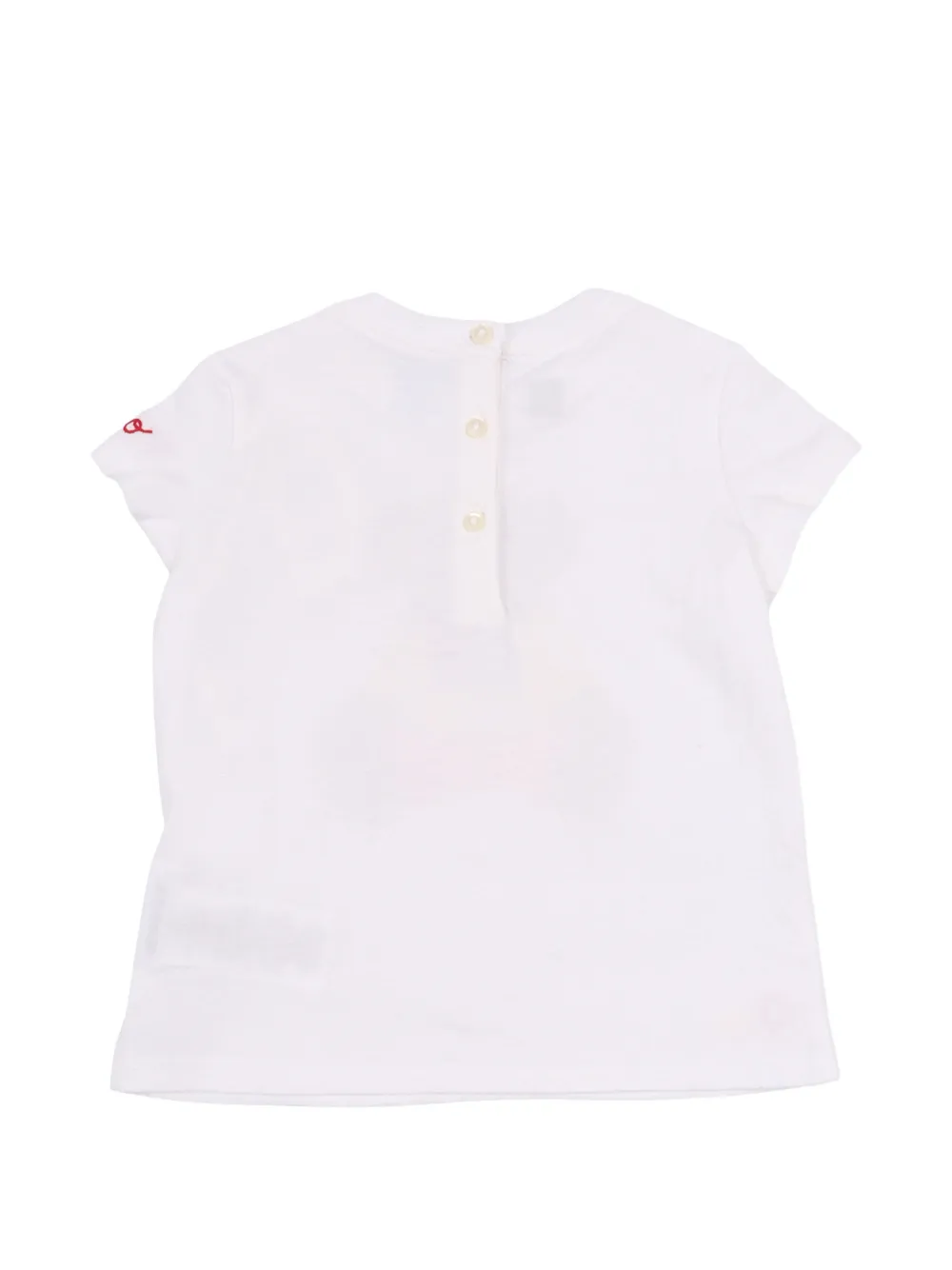 POLO RALPH LAUREN KIDS T-shirt met teddybeerprint Wit
