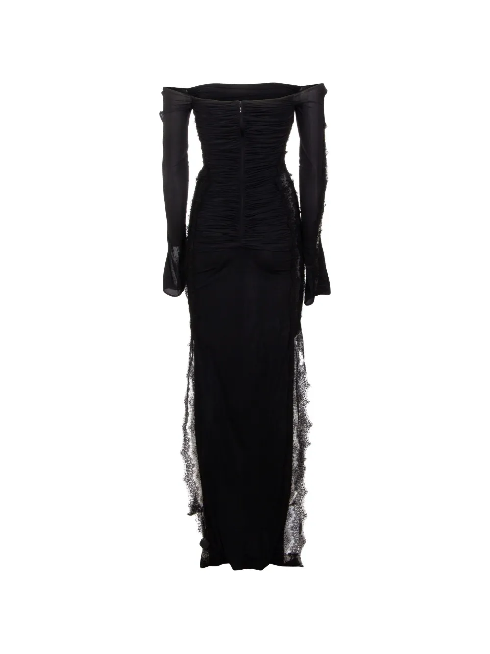 Long-Sleeved Lace Dress